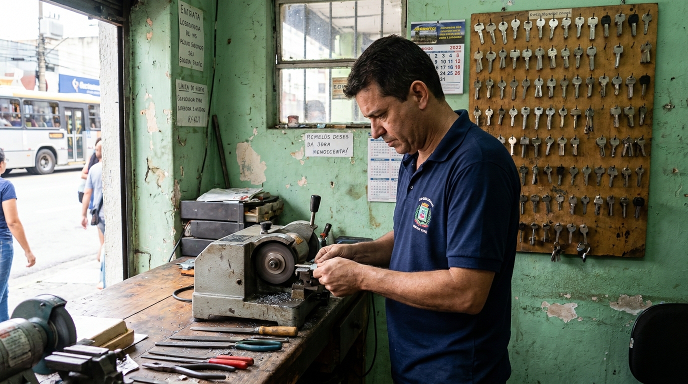 Cópia de Chave Residencial profissional em Serra‑ES