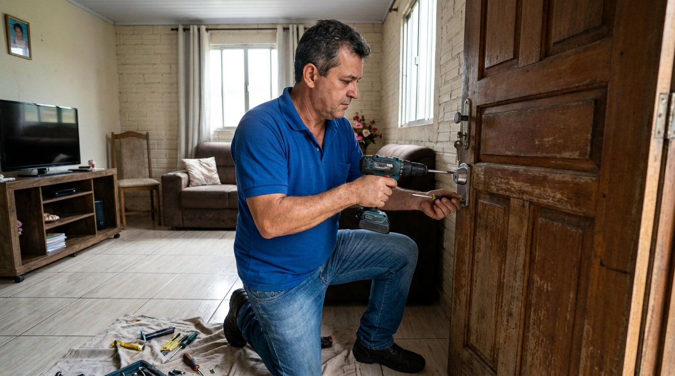 Serviço de Instalação de Fechadura Residencial em Serra‑ES